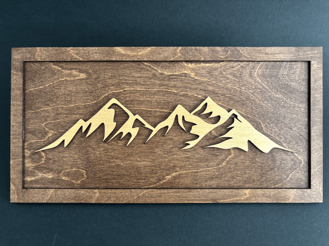 Mountain Range Art