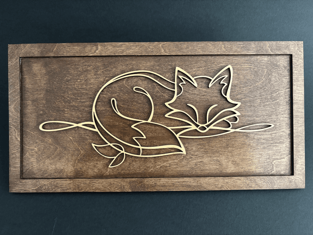Fox line Art